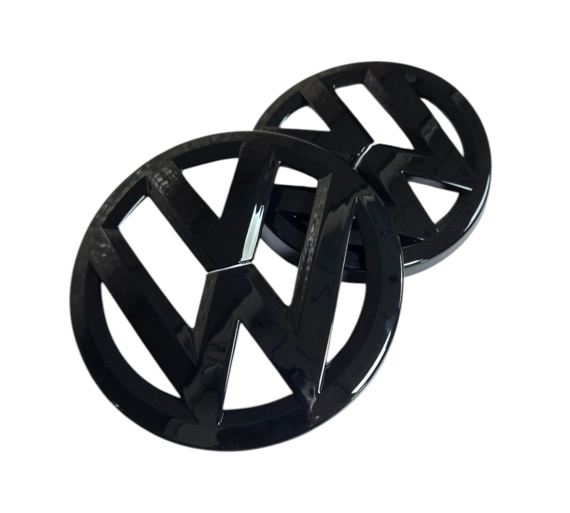 VW Golf Gloss Black Front and Rear Badge Cover - MK7 - Custom My Ride