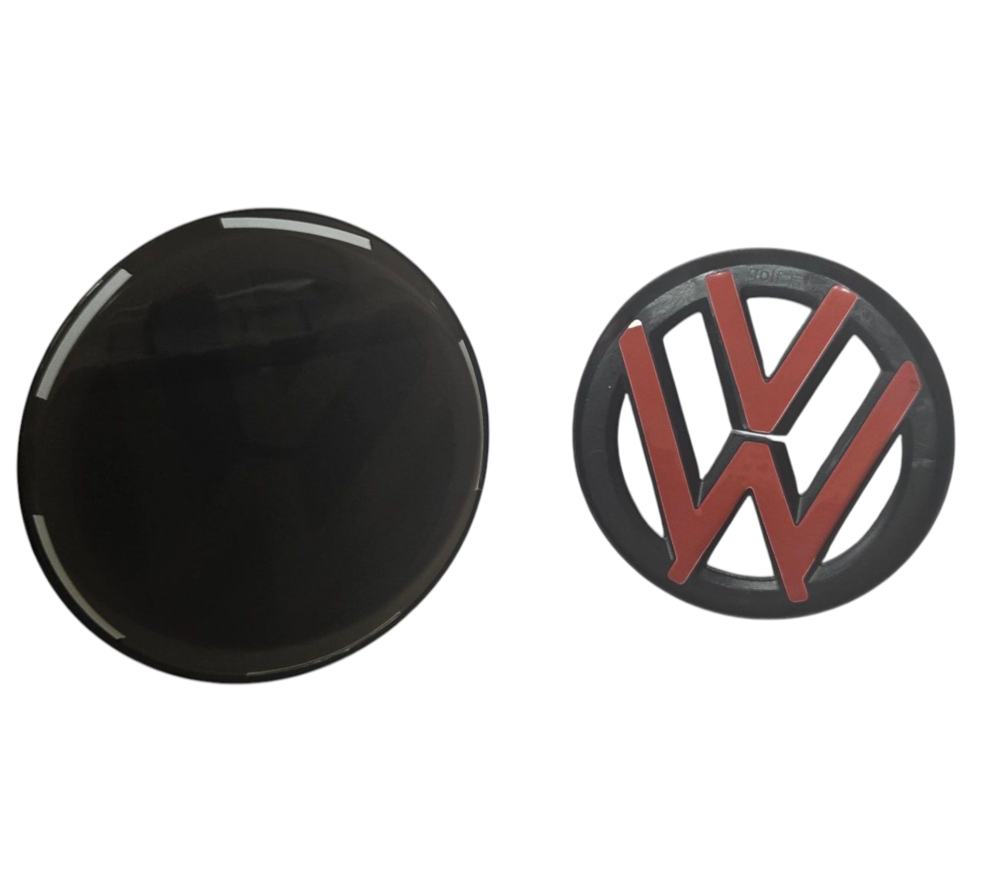 VW Golf 7.5 Gloss Black Front and Rear Badge Cover 16-21 ACC - Custom My Ride
