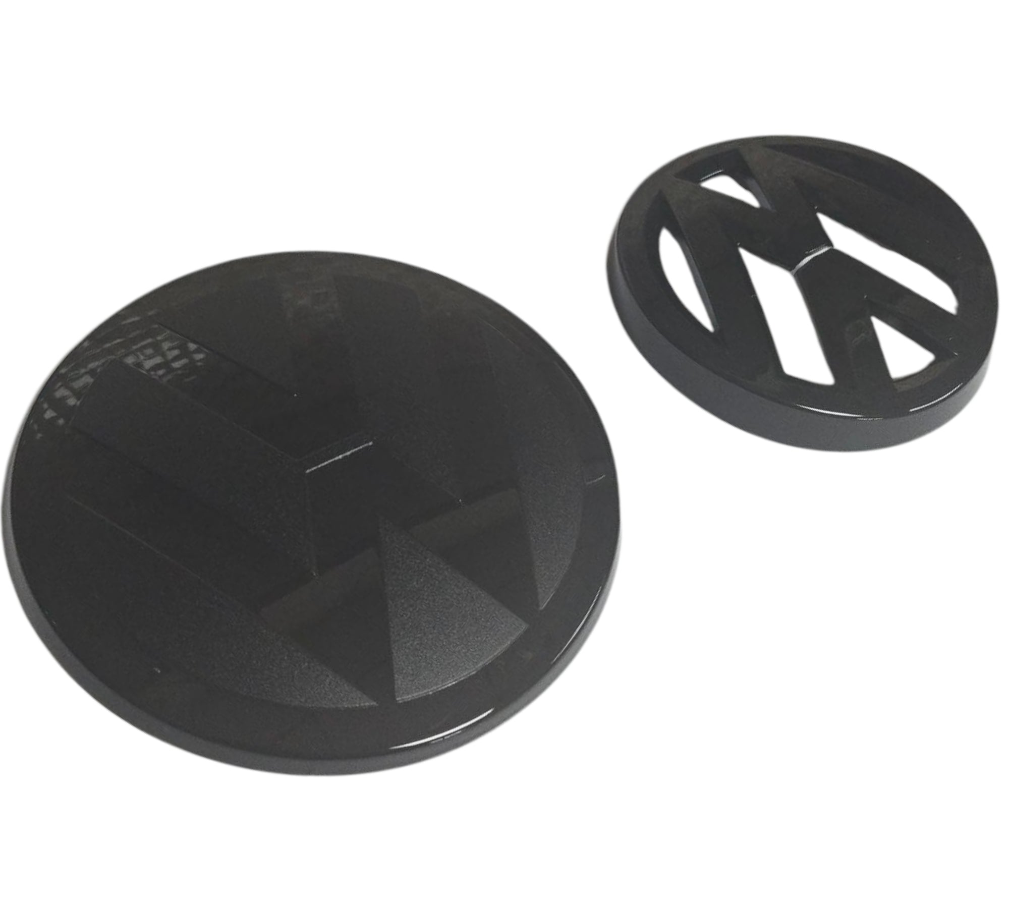 VW Golf 7.5 Gloss Black Front and Rear Badge Cover 16-21 ACC - Custom My Ride