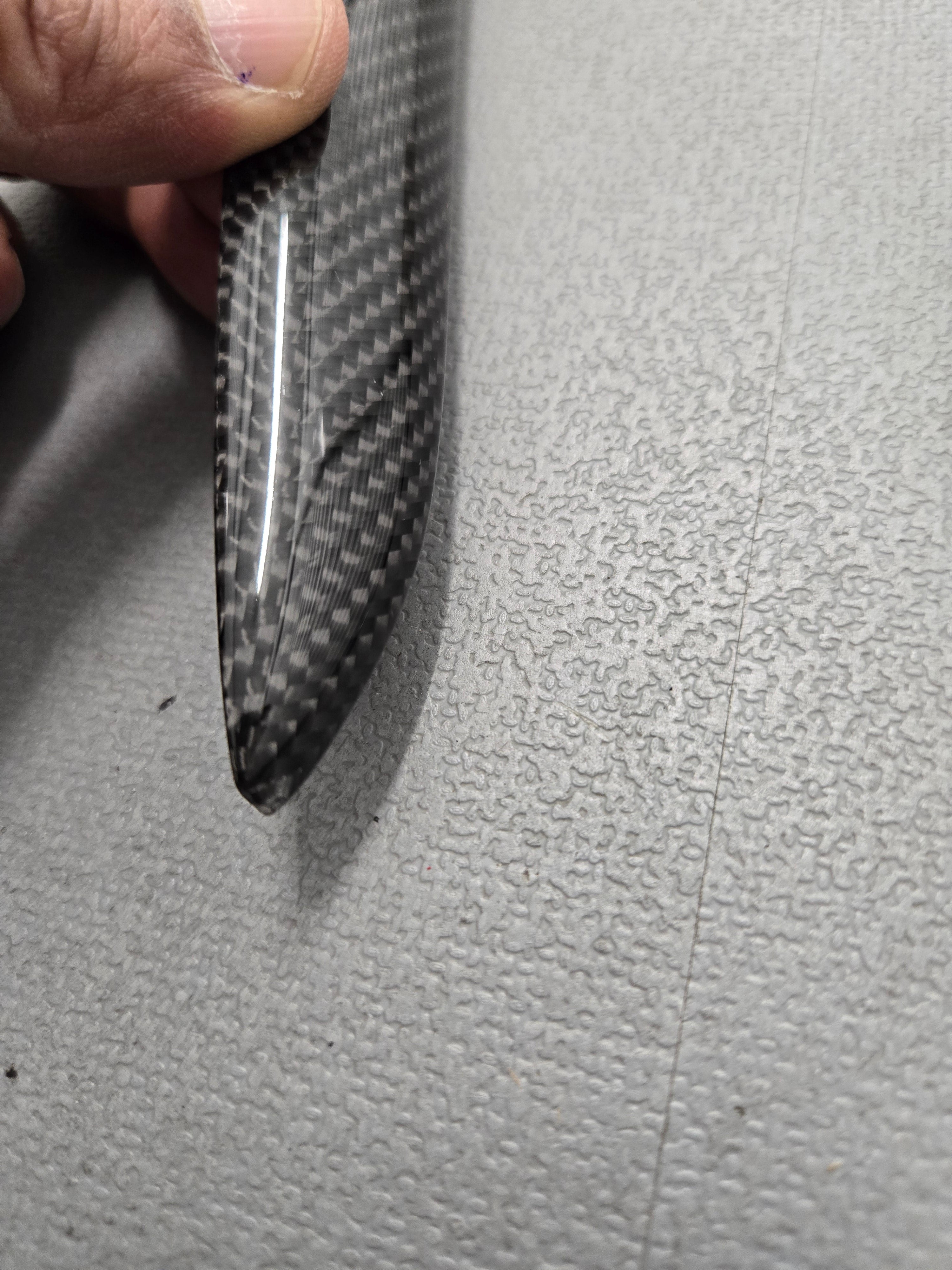 FN2 RHD NON-GT Door Switch Handles - Carbon Fibre MK8 Civic Clearance 34 - Custom My Ride