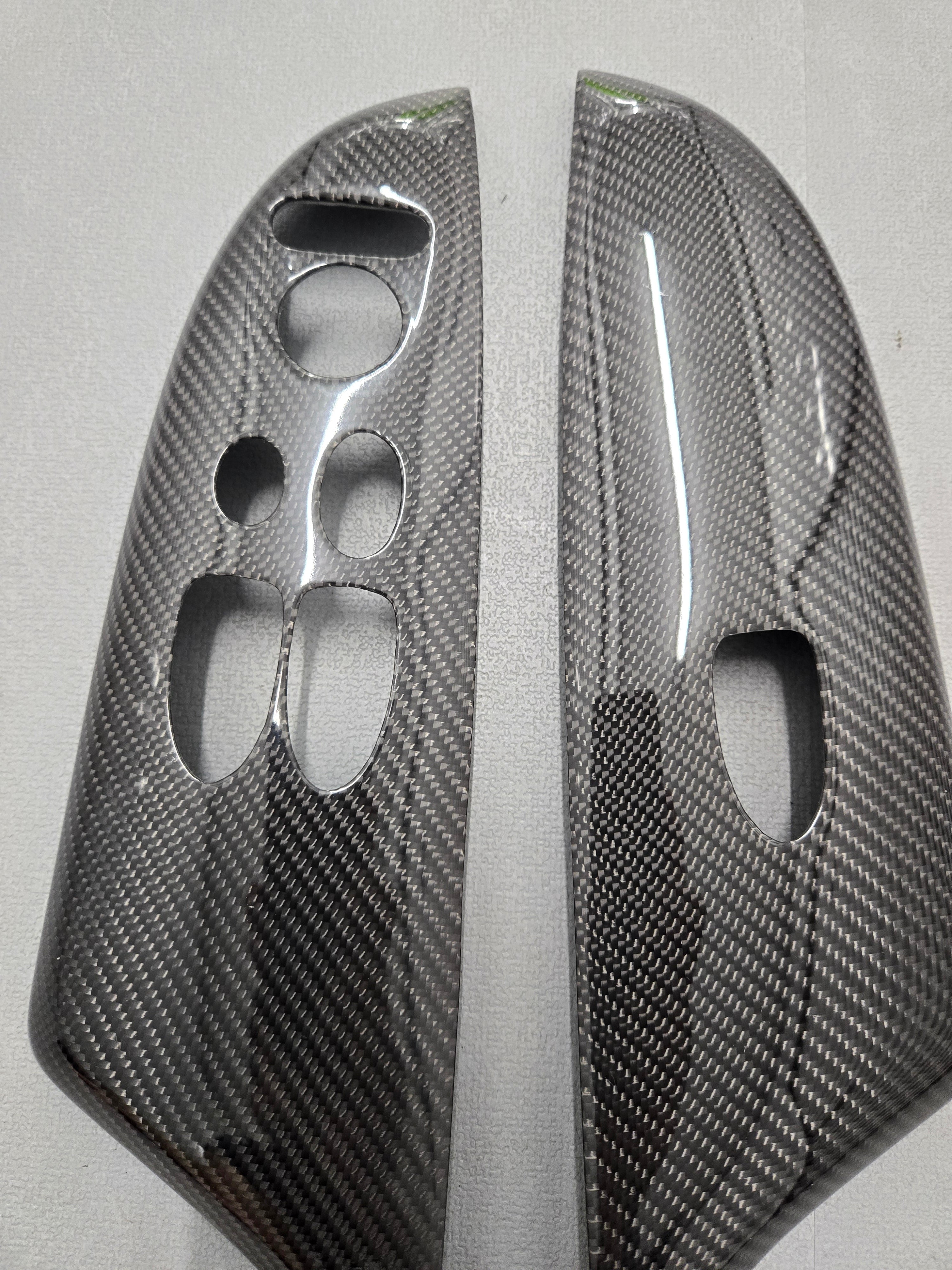 FN2 RHD NON-GT Door Switch Handles - Carbon Fibre MK8 Civic Clearance 35 - Custom My Ride