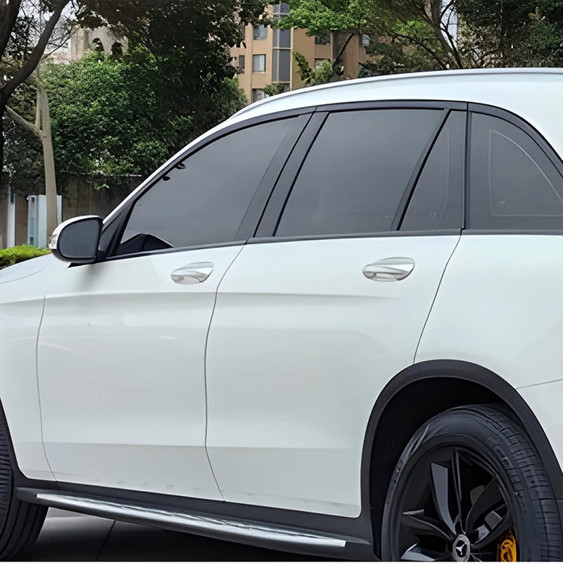 Mercedes CLC C253 Black Window Trims 2016-2022 Blackout dechrome Night package