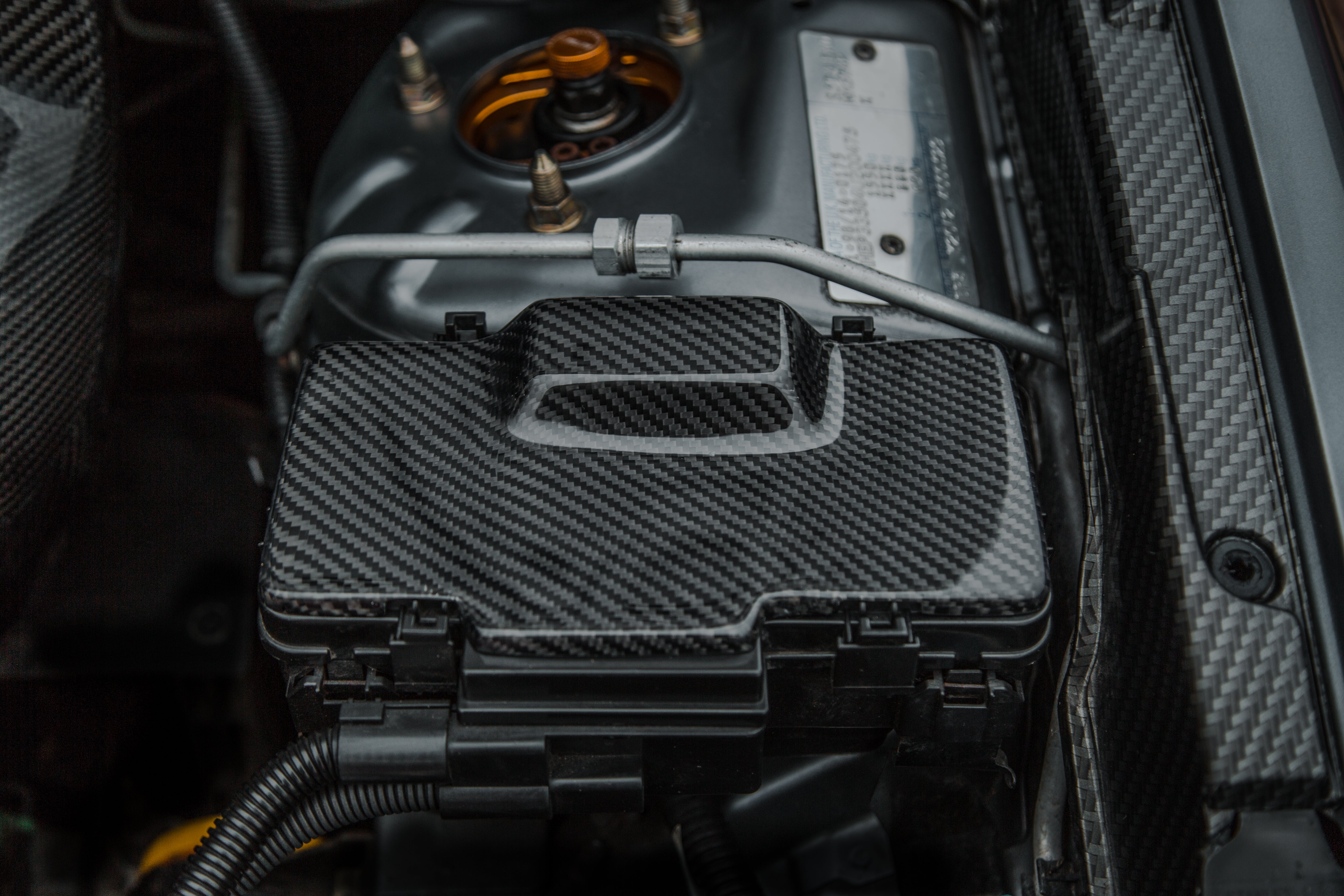 EP3/DC5 Fuse Box Cover - Carbon Fibre - Civic MK7 2002-06 - Custom My Ride