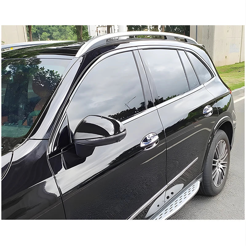 Mercedes CLC C253 Black Window Trims 2016-2022 Blackout dechrome Night package