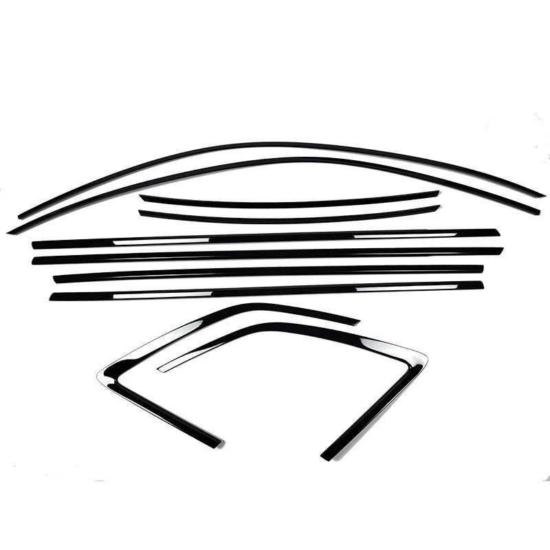 Audi A3 Sportback Black Window Trims 8V 2013-2020 Blackout dechrome Night package