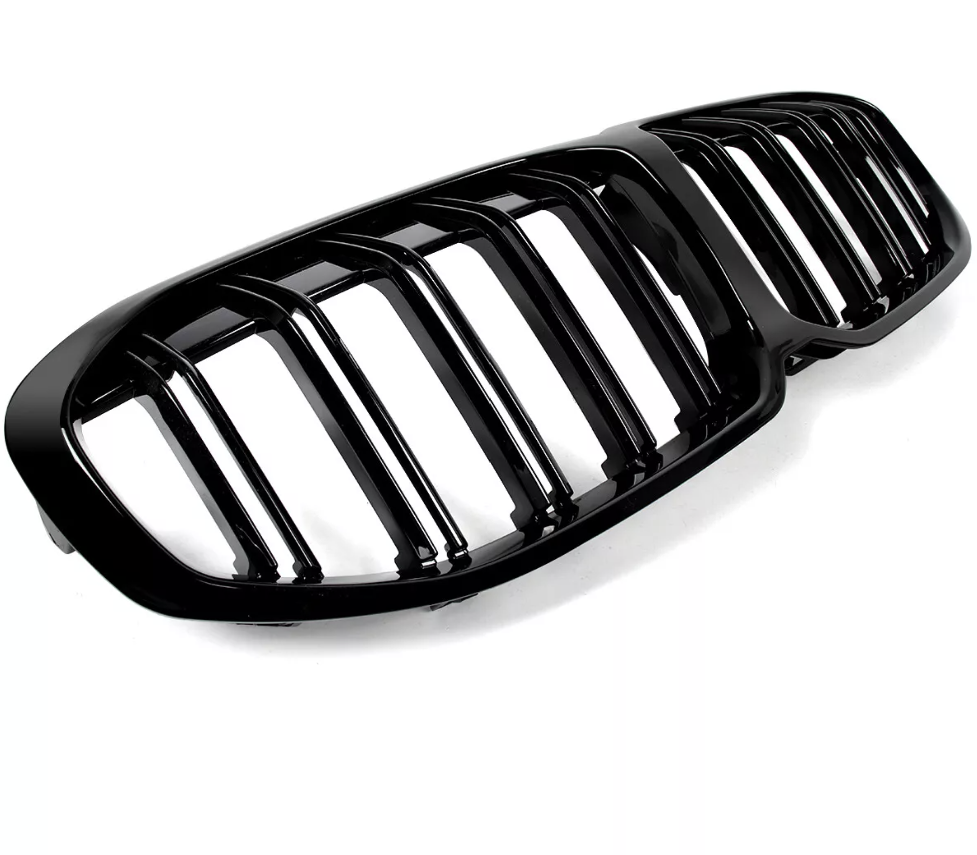 F40 Front Dual Slat Kidney Grill - Gloss Black - 1 Series BMW F40 M140i M135i - Custom My Ride