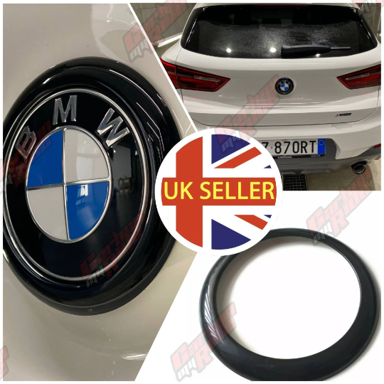 BMW X2 Rear Badge Surround - Gloss Black F39 2017-22 - Custom My Ride