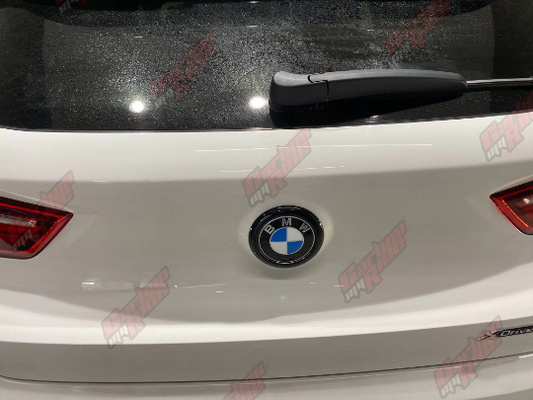 BMW X2 Rear Badge Surround - Gloss Black F39 2017-22 - Custom My Ride