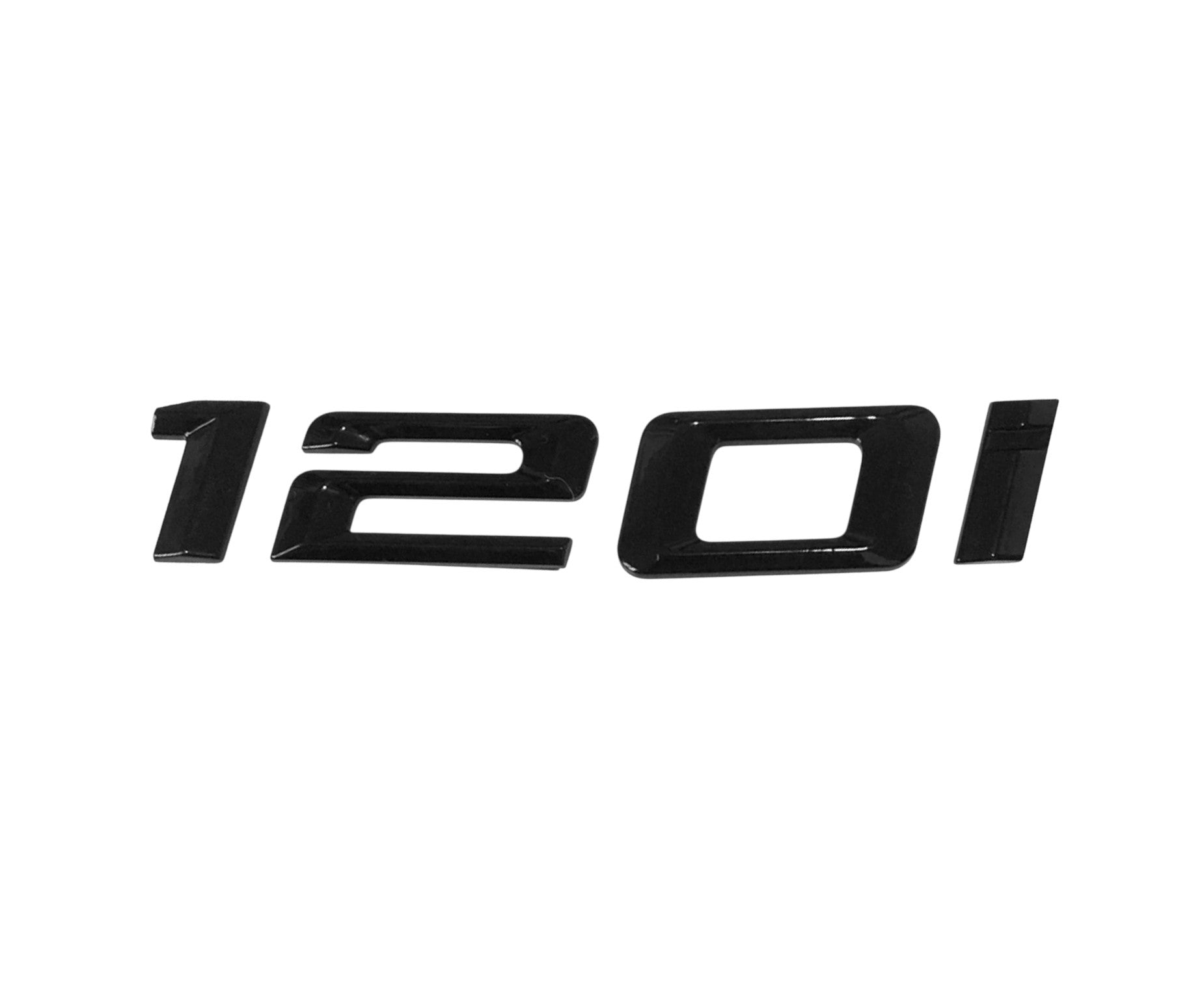 120i Gloss Black Rear Logo Lettering 1 Series - Custom My Ride