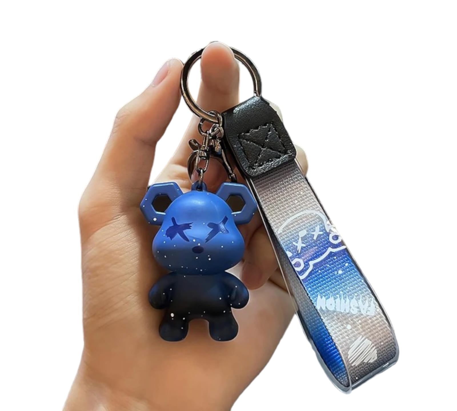 Bear Keychain Keyring Chic Girly VW Polo Audi A1 Scirocco Ibiza Seat Bling - Custom My Ride