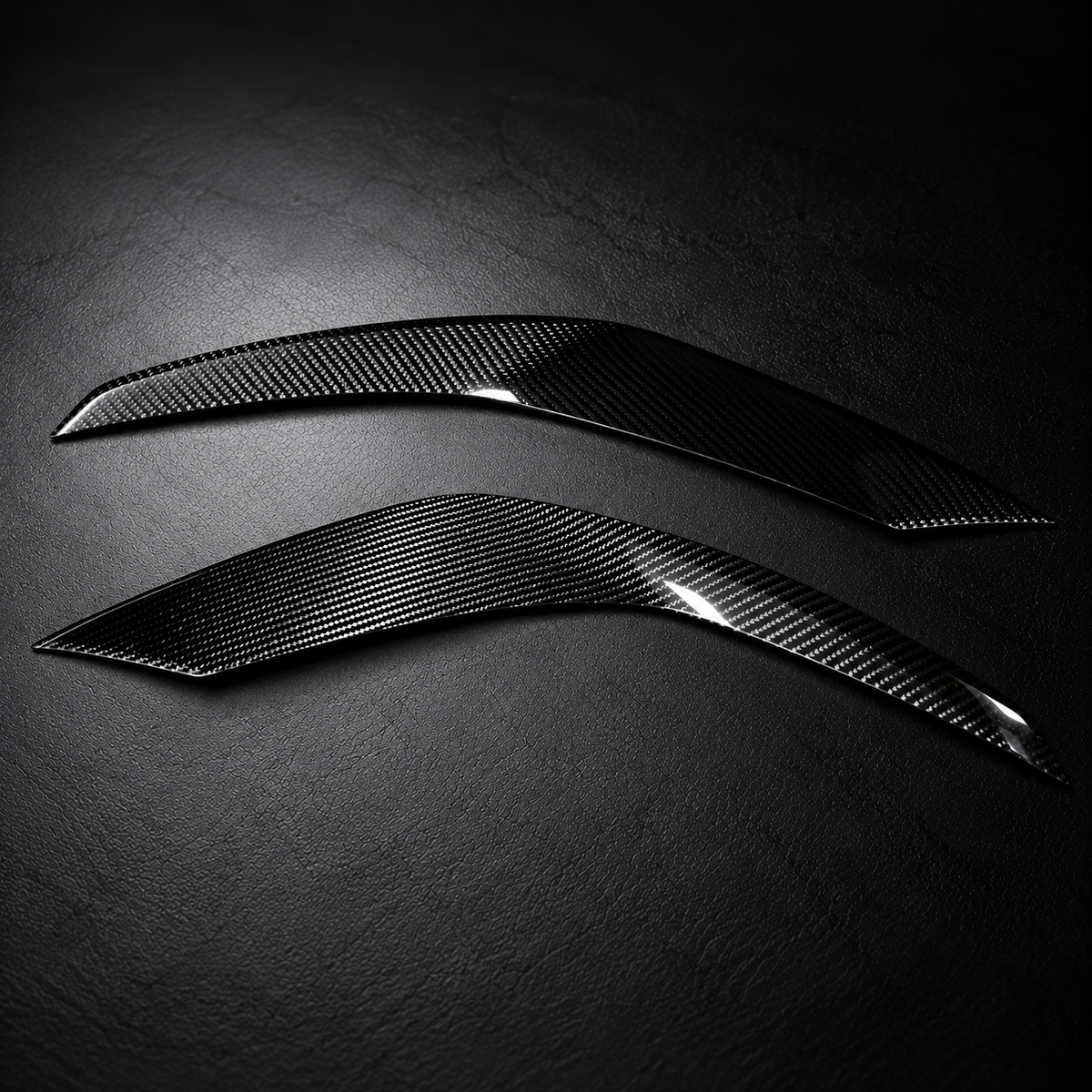 CMR Carbon Fibre Fog Garnish Trims for the Seat Leon 5F MK3