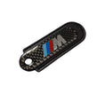 Load image into Gallery viewer, M-Tech Carbon Fibre Black Leather Key Ring - BMW Accessories - Custom My Ride