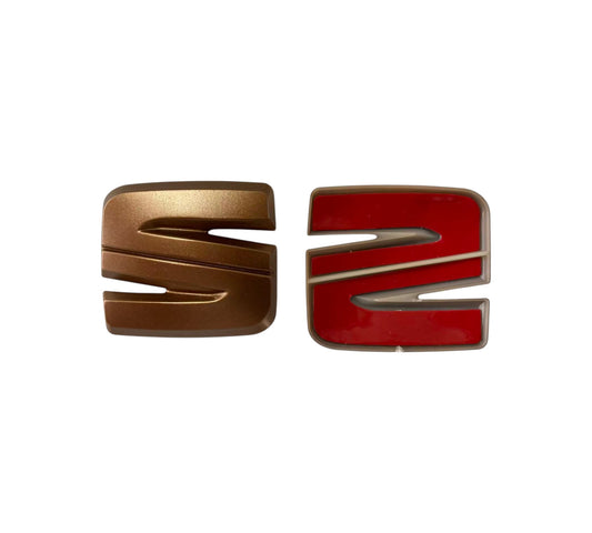 Seat Leon/Ibiza Steering Wheel Gloss Copper Badge - 5F MK3 CUPRA FR