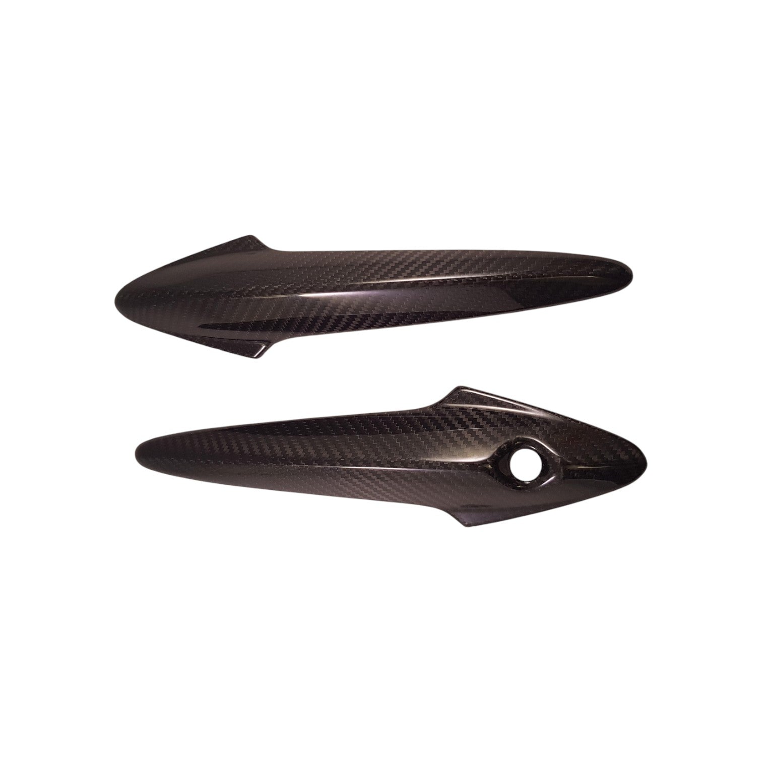 2 Couvercles De Poignée De Porte Noir Pour Honda Civic Type R MK8/FK & FN2 (2006-2012) - Accessoire De Rechange En Plastique