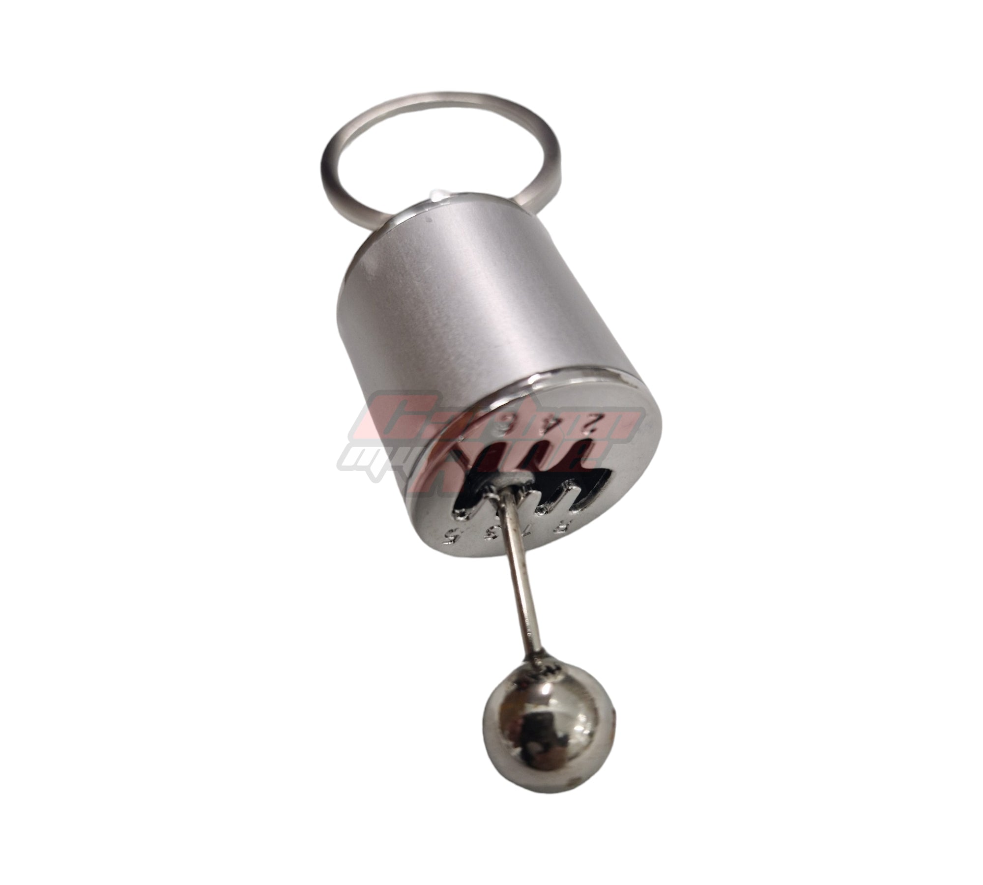 gear shift keychain Vicanber Gear Stick Knob Keychain Key Ring Car 6 Speed Gear Shift Racing Model Keyring(Silver)