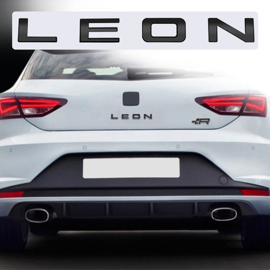 Seat LEON Rear Black Logo Badge -MK3 5F - Custom My Ride
