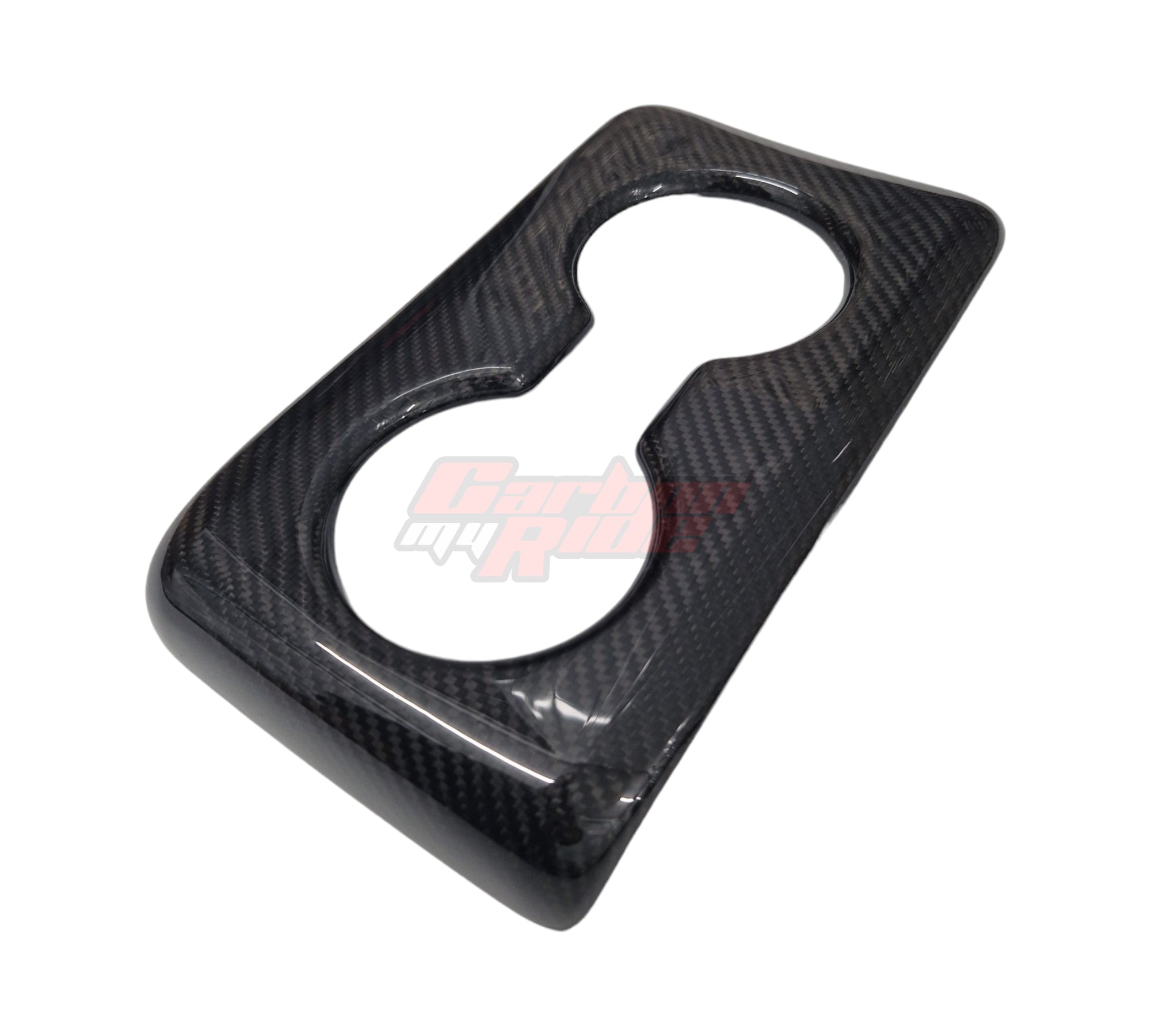 Carbon Fibre Rear Cup Holder Cover - Honda Civic Type R - FL5 K20C1 2.0T 2023+ - Custom My Ride