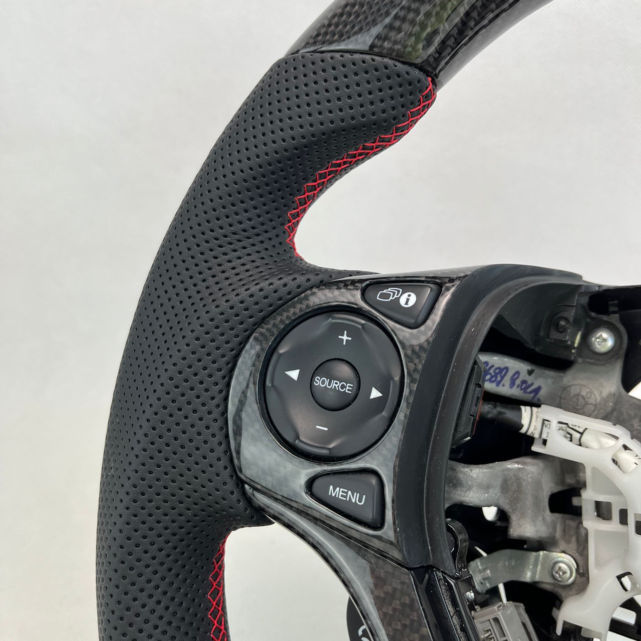 Honda Civic Carbon Customised Steering Wheel - Type R - FN2 - Custom My Ride
