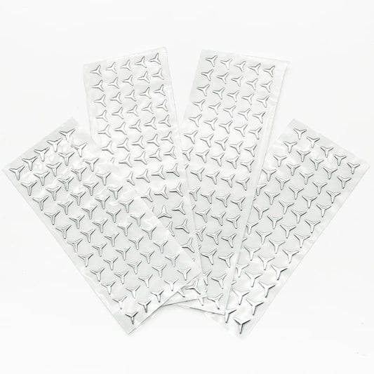 Mercedes Front Grill Star Chrome Stickers Upgrade - 2024+ W177 W206 AMG - Custom My Ride