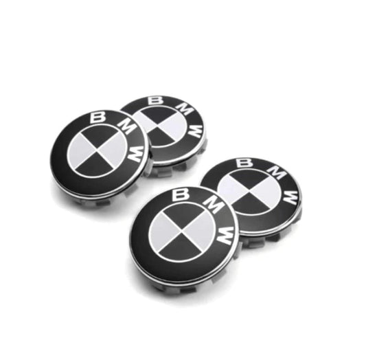 BMW Black/White Centre Wheel Cap - F20 F21 F22 F87 F32 - Custom My Ride