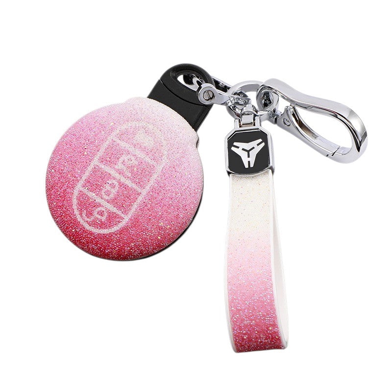 MINI Cooper Glitter Key Fob Cover & Strap