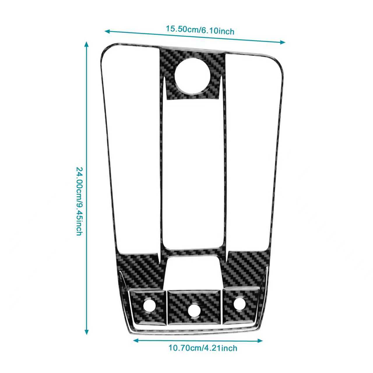 Audi A3 Gear Shift Surround - Soft Carbon fibre 2021-24 S3 8Y