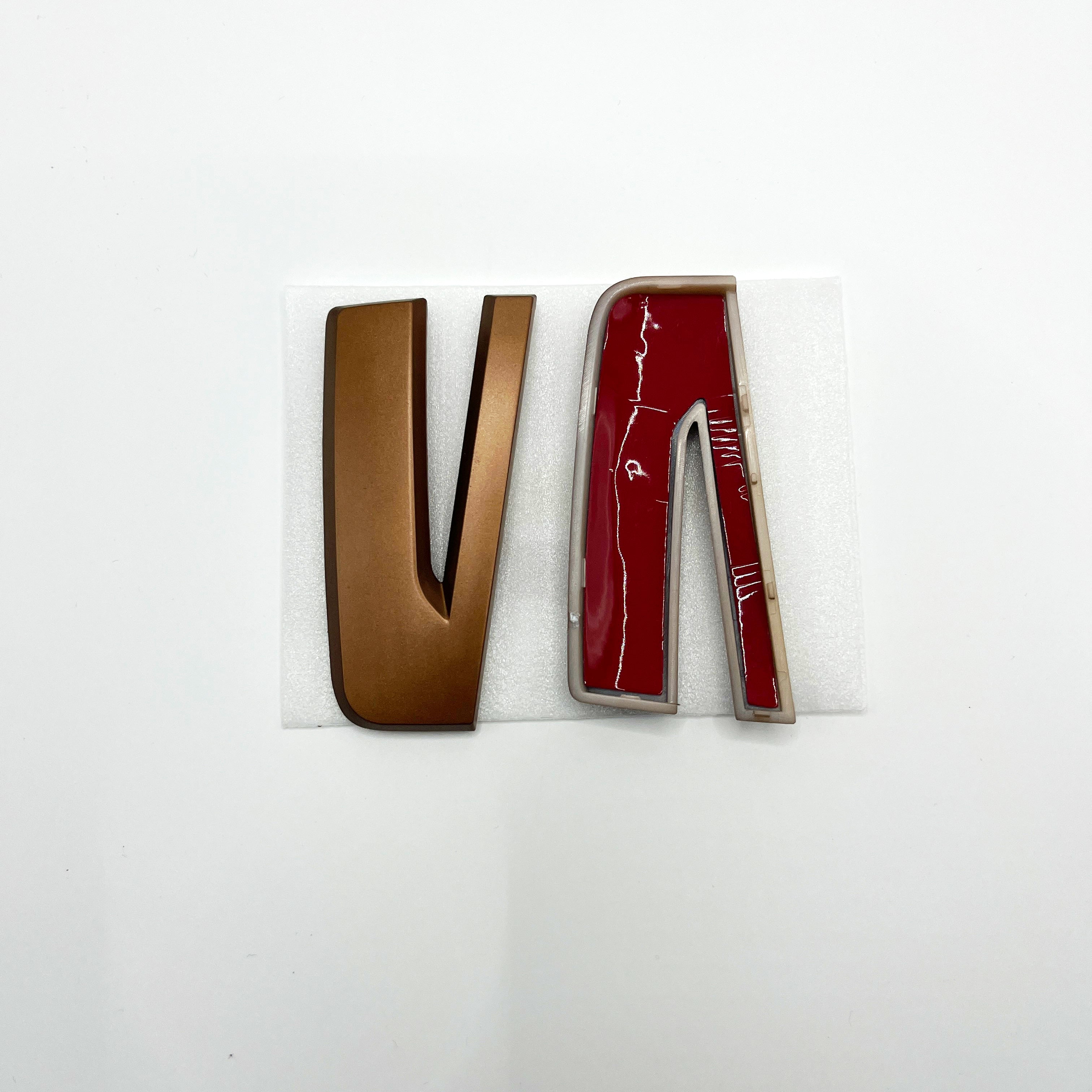 Seat Leon/Ibiza REAR Copper Replacement Badge - 5F 6P 6F MK3 CUPRA FR