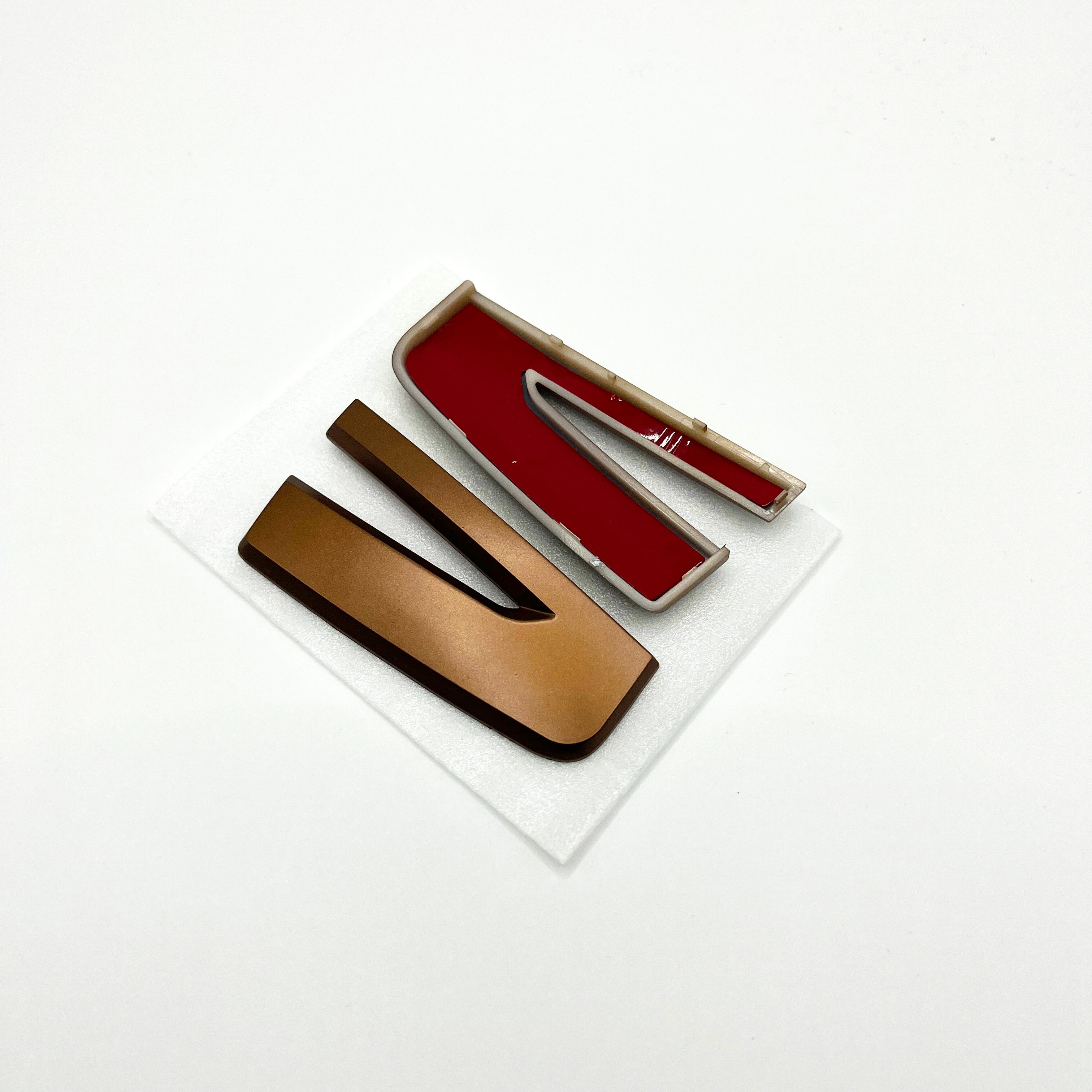 Seat Leon/Ibiza REAR Copper Replacement Badge - 5F 6P 6F MK3 CUPRA FR