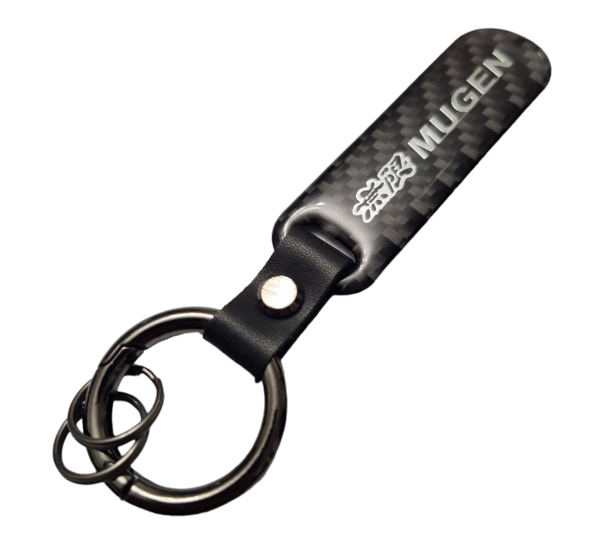 Mugen Carbon Fibre Key Ring - Accessories Honda keychain - Custom My Ride