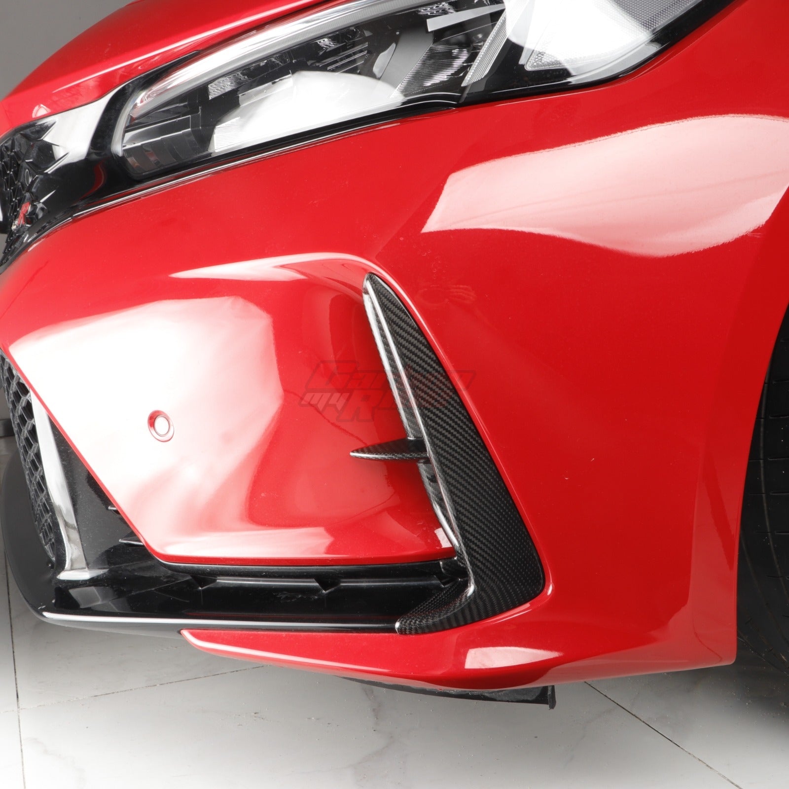 Carbon Fibre Front Air intake Vents - HONDA CIVIC TYPE R - FL5 K20C1 2.0T 2023+ - Custom My Ride