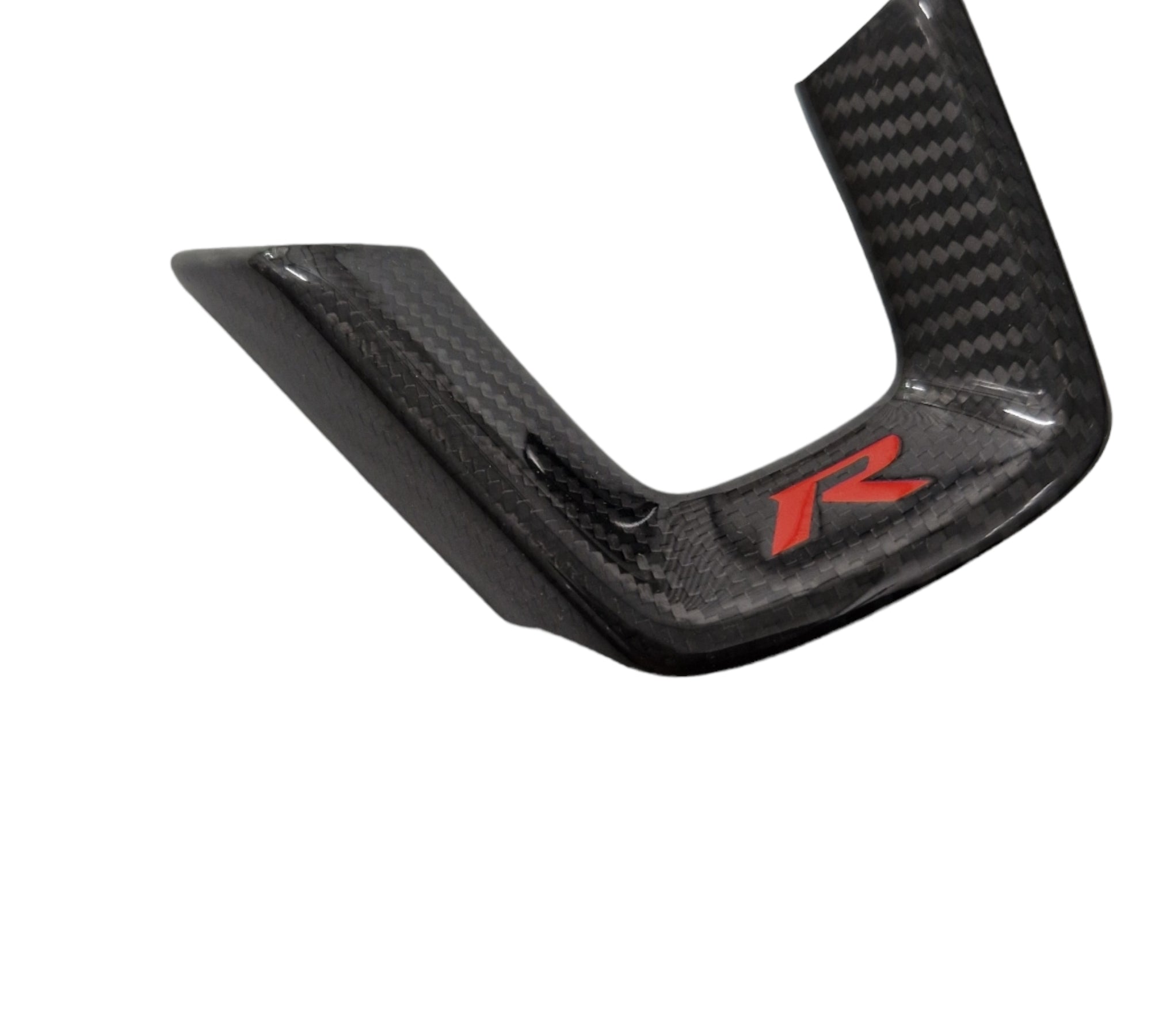 FL5 Carbon Steering Wheel Trim Cover - Carbon Fibre - Type-R MK11 - Custom My Ride