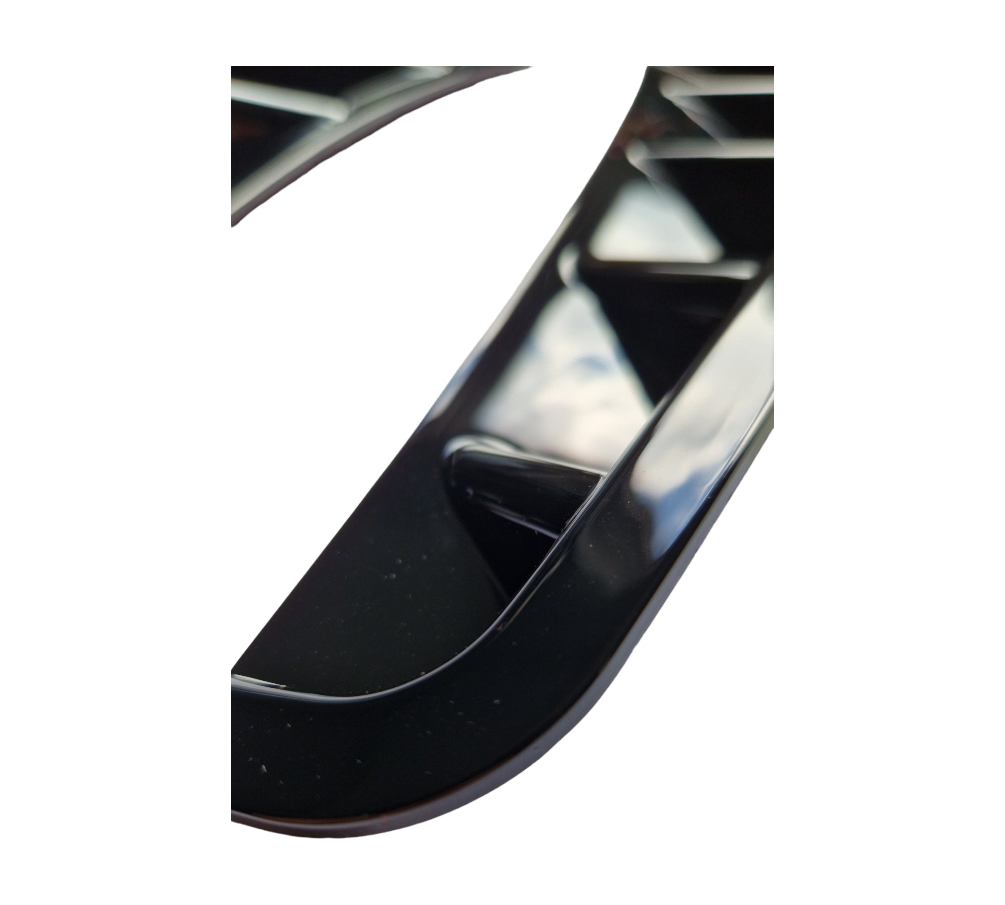 Mercedes C Class W205 Front Bumper Side Air Vent Trims Spoilers AMG Line 2018+ - Custom My Ride