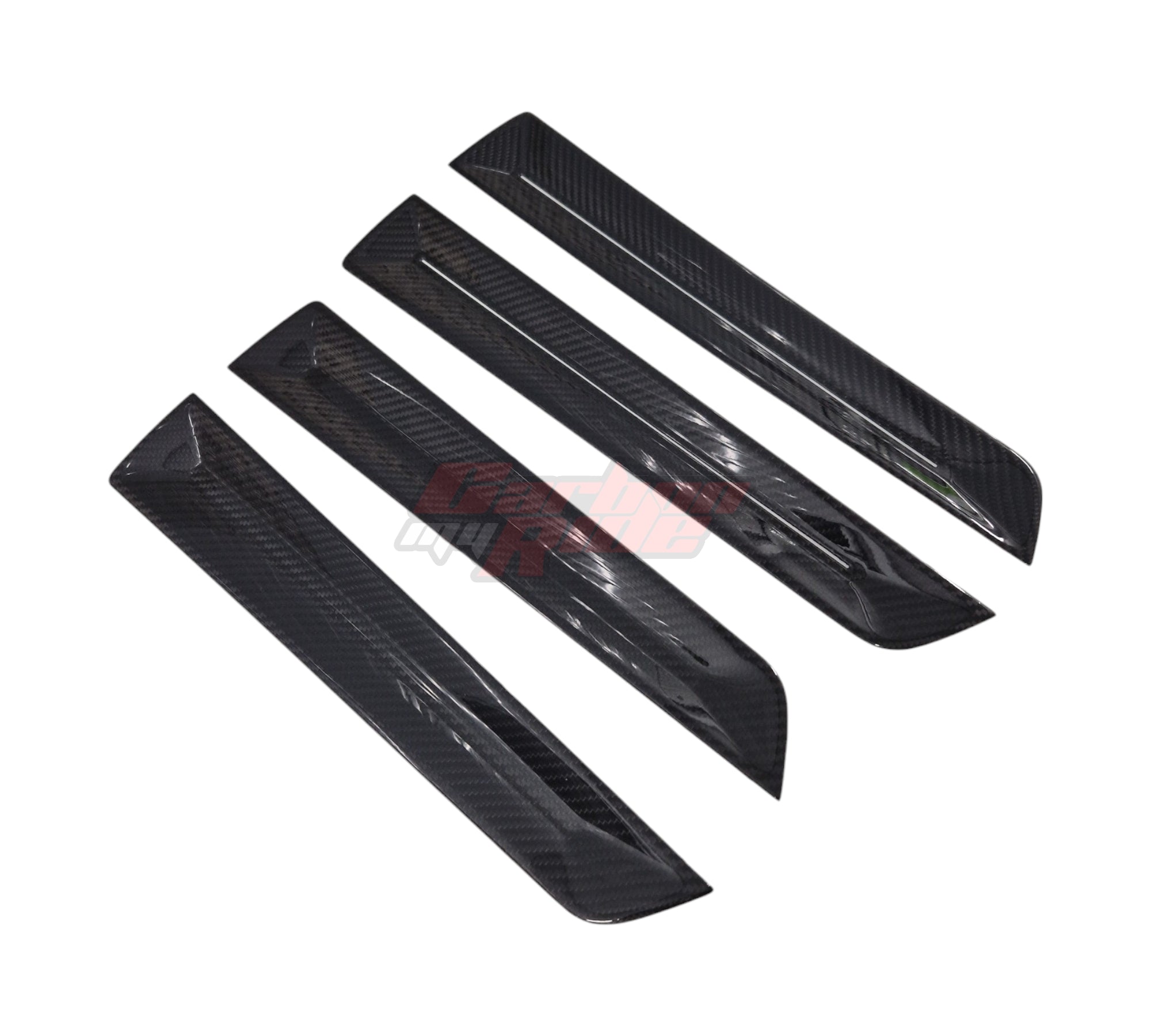 Carbon Fibre Inner Door Panel Covers - Honda Civic Type R - FL5 K20C1 2.0T 2023+ - Custom My Ride