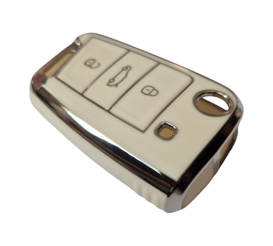 Seat Leon 5F Key Fob Cover - Silicone Bling Girly Chic - Custom My Ride