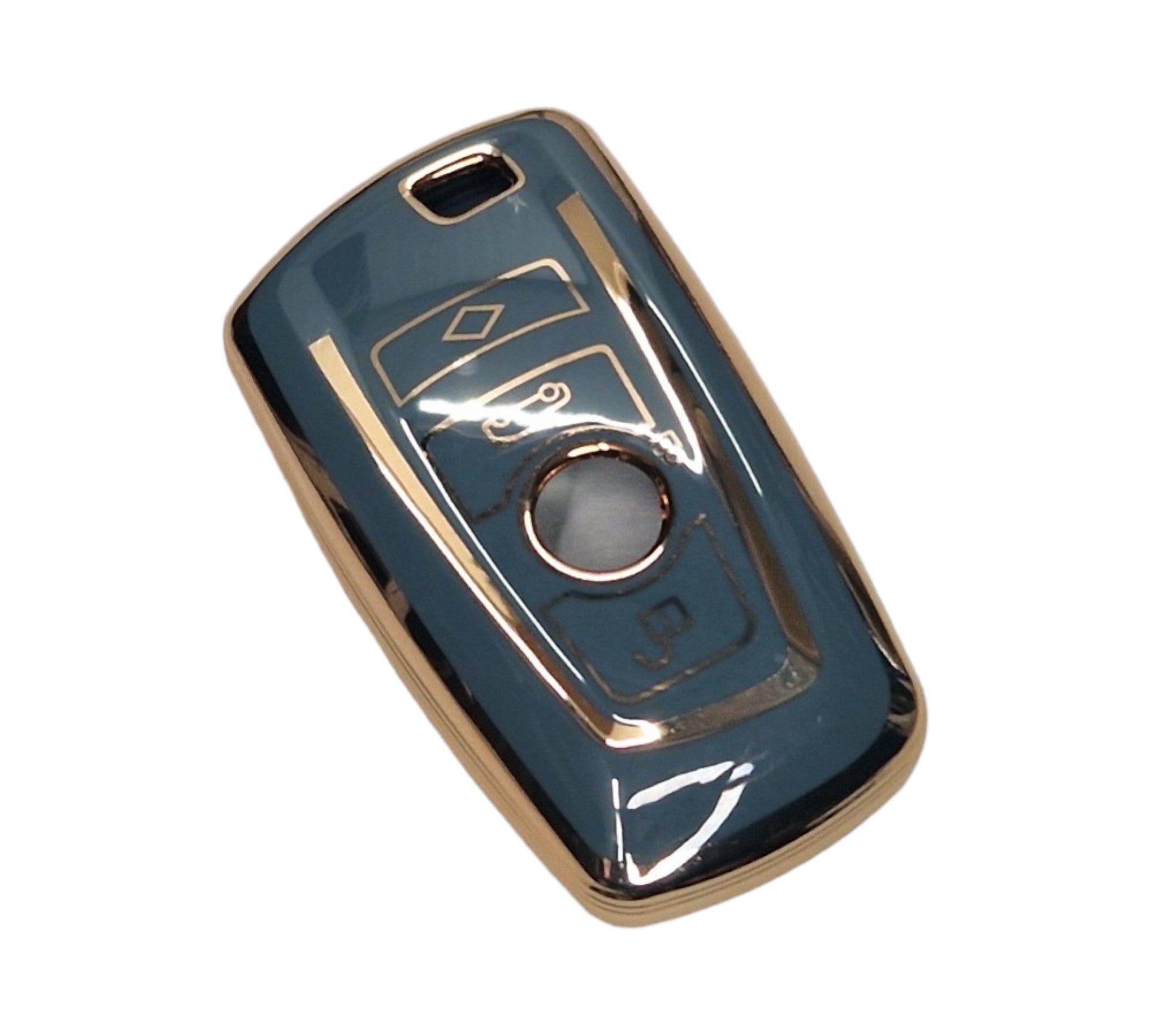 BMW Blue and Gold Key Fob Cover F20