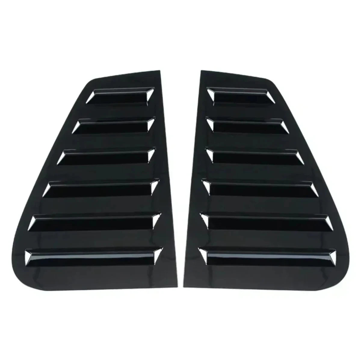 Window Louver Side Vent Trim For VW Golf4 Golf 5 Golf 6 Golf 7 MK4 MK5 MK6 MK7 MK7.5 MK8 Pair Car Rear Window Shutter Cover Trim