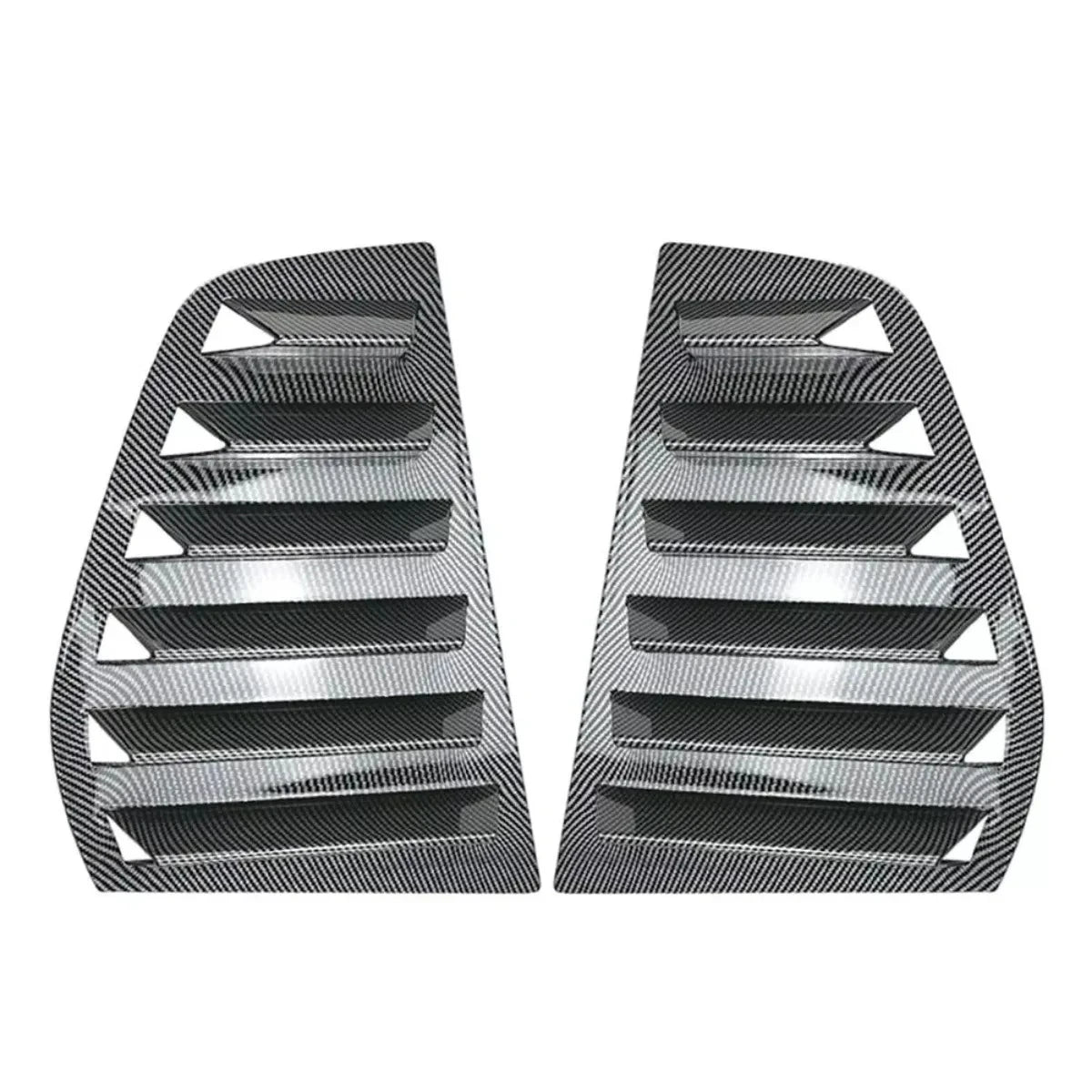 Window Louver Side Vent Trim For VW Golf4 Golf 5 Golf 6 Golf 7 MK4 MK5 MK6 MK7 MK7.5 MK8 Pair Car Rear Window Shutter Cover Trim