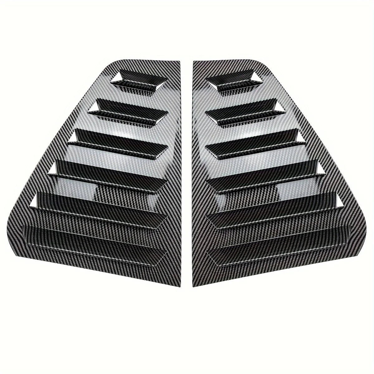 Window Louver Side Vent Trim For VW Golf4 Golf 5 Golf 6 Golf 7 MK4 MK5 MK6 MK7 MK7.5 MK8 Pair Car Rear Window Shutter Cover Trim