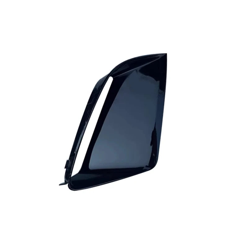 Front Lower Bumper Black Trim For Audi RS7 2009-2018 Fog Light Lamp Cover Strip Molding Decorative Lid