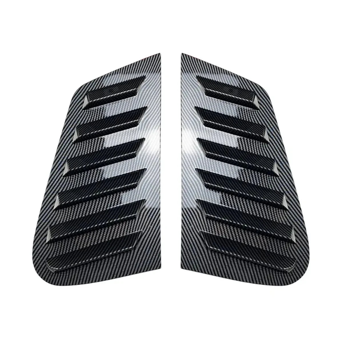 Window Louver Side Vent Trim For VW Golf4 Golf 5 Golf 6 Golf 7 MK4 MK5 MK6 MK7 MK7.5 MK8 Pair Car Rear Window Shutter Cover Trim