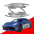 Load image into Gallery viewer, Tesla 3 Black Window Trims 2017-2025 Blackout dechrome