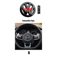 Load image into Gallery viewer, VW Black Steering Wheel Badge 49mm - Golf 8 Scirocco - Custom My Ride