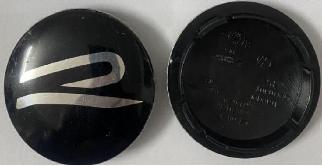VW R line Centre Wheel Caps Golf Scirocco MK8 MK8.5 MK8 65mm