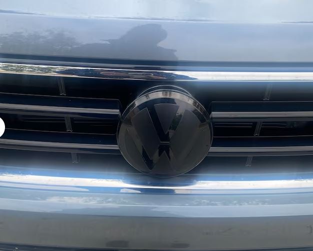 VW Tiguan Gloss Black Front and Rear Badge Cover 21-22 MK2 - Custom My Ride