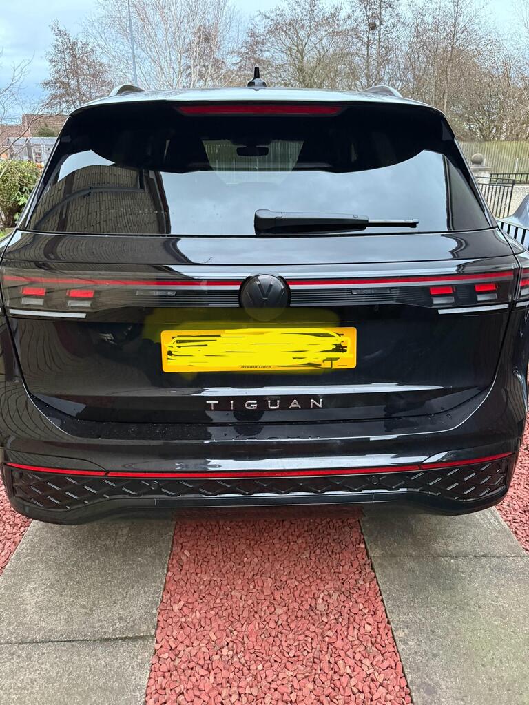 VW Tiguan Gloss Black Front and Rear Badge Cover 2023-25