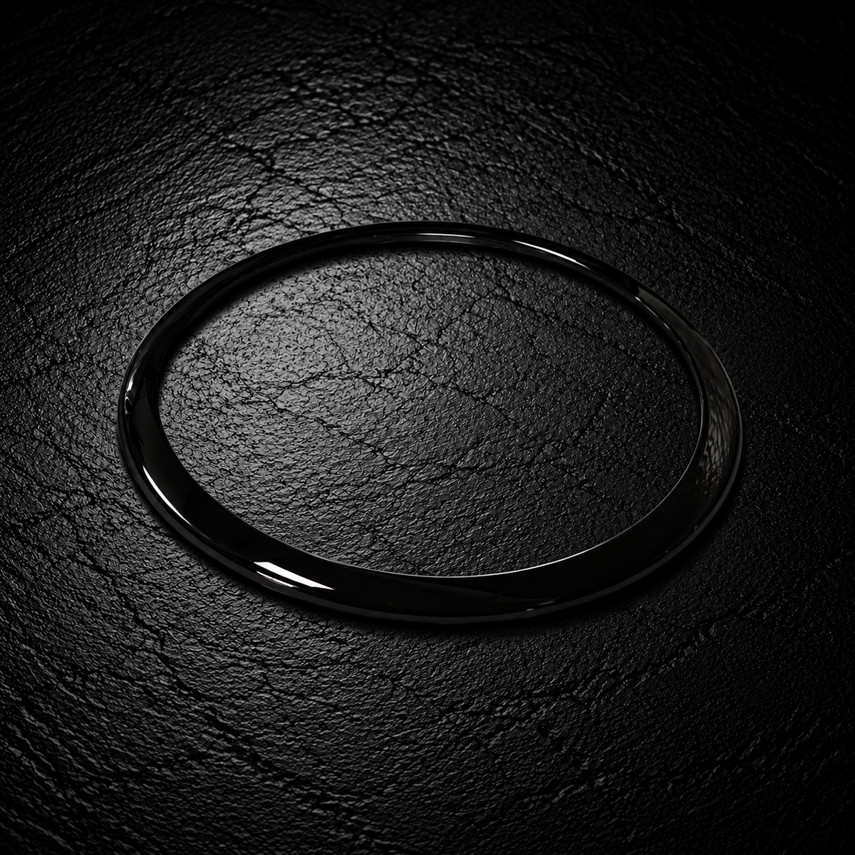 82mm Badge Surround - Gloss Black - De-chrome - suitable for BMW F21 F20 F30 F31 E87 F10 F33 E63 G02