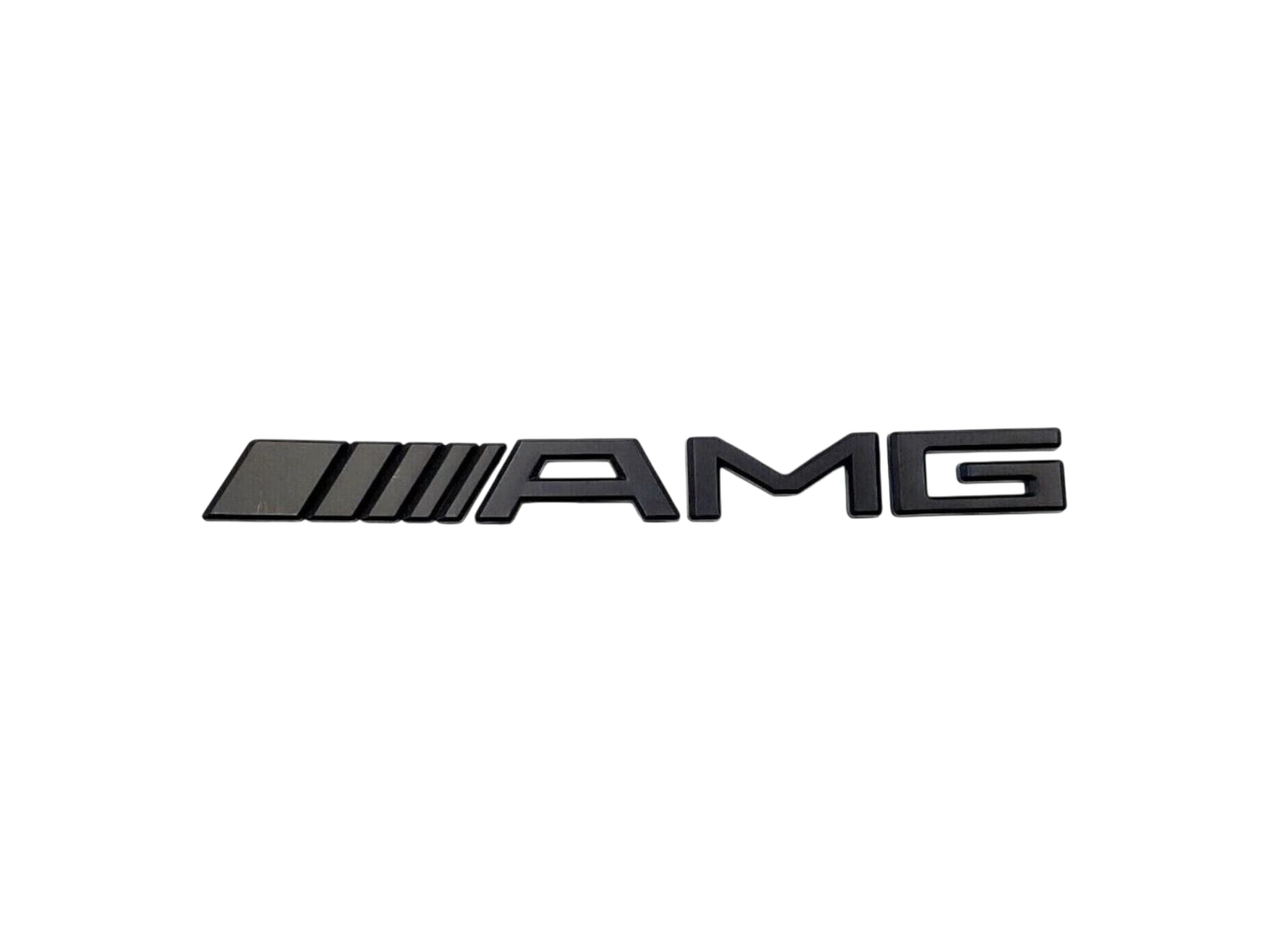 Mercedes Gloss Black AMG Rear Badge - Trunk Boot