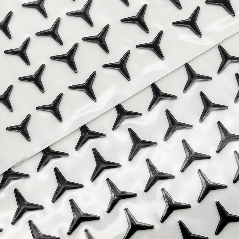 Mercedes Black Front Grill Star Stickers Upgrade - 2024+ W177 W206 - Custom My Ride