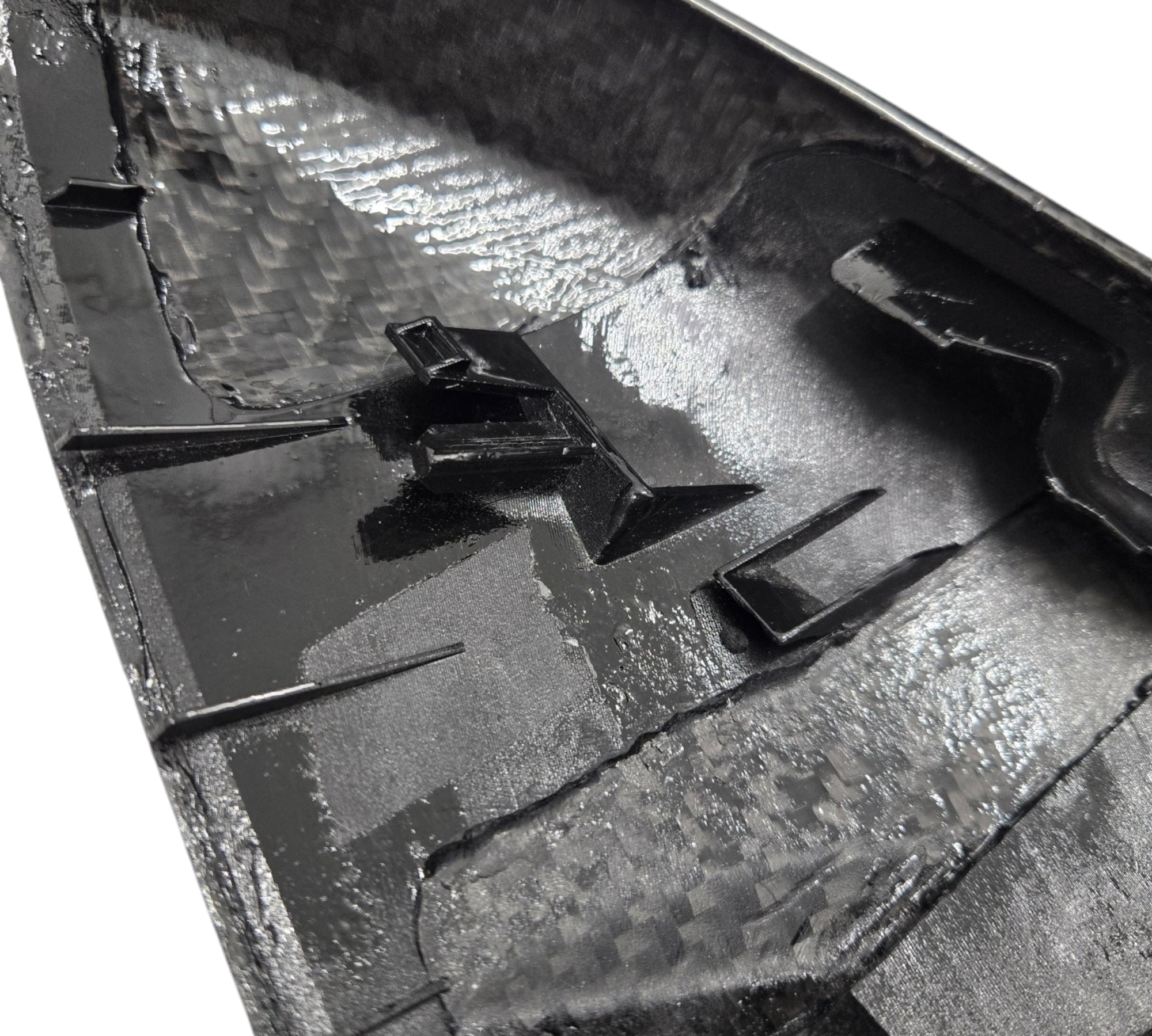 FL5 Carbon Wing Mirror Caps - REPLACEMENT - Carbon Fibre - Type-R - Custom My Ride