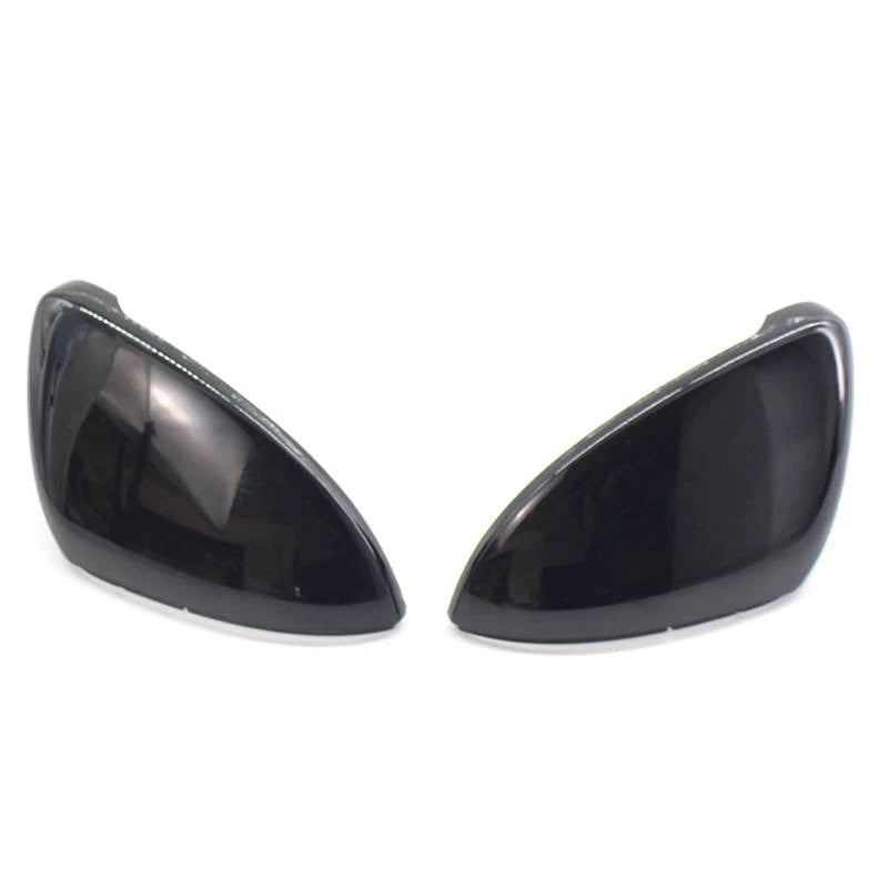 Gloss Black Wing Mirror Cover Caps Pair for VW Golf MK7 MK7.5 GTI GTD